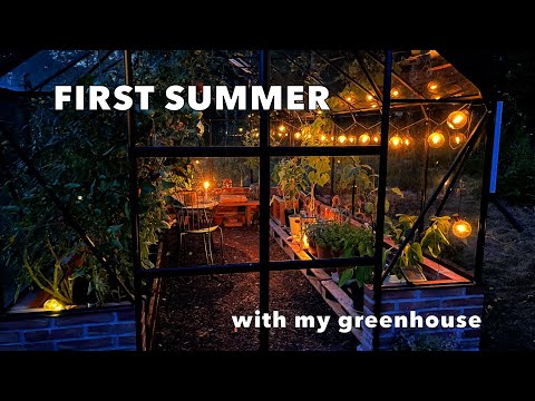 My new greenhouse - central Sweden