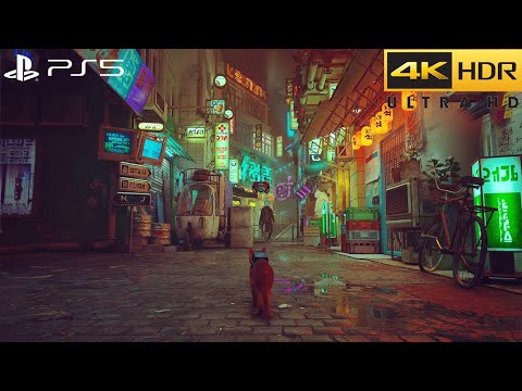 STRAY IS JUST AMAZING (PS5)- Ultra Graphics Gameplay [4k 60FPS HDR]
