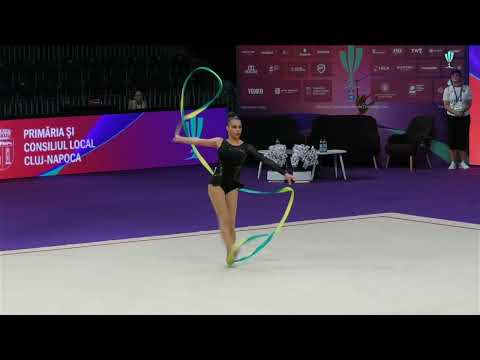 MDA BULAT Sofia Ribbon Seniors FIG RG WCCup Cluj Napoca 2025 #RhythmicGymnastics