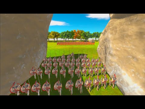 THIS IS SPARTA ! (Animal Revolt Battle Simulator)