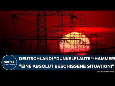 Video Thumbnail: DEUTSCHLAND: "Dunkelflaute"-Hammer! Strompreis explodiert! "Eine absolut beschissene Situation!"