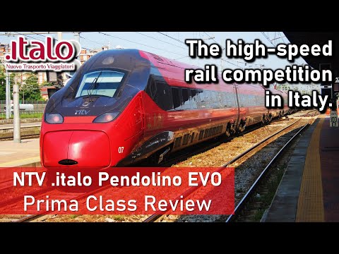 Italo EVO Prima Class Review - Italy's High-Speed Rail Competition