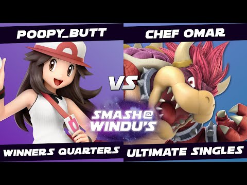 Po0py_Butt (Pokémon Trainer) vs Chef Omar (Bowser) - Smash @ Windu's 113 - Winners Quarters SSBU