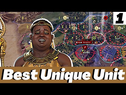 The Most INSANE Start In Civ 6 Deity, Nubian Archers Are OP
