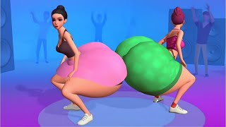 Level 1-15 | Twerk Race 3D - Running Games - Gameplay Walkthrough