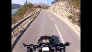 preview picture of video 'KTM 990 SMT Montée Castellane vers Saint André les Alpes'