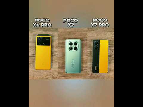 poco x6 pro vs poco X7 vs poco x7 pro battery test 🤯 #pocof7