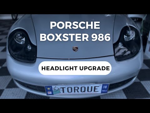 DIY- Porsche 986 Boxster Headlight Upgrade Install #porsche #boxster #986