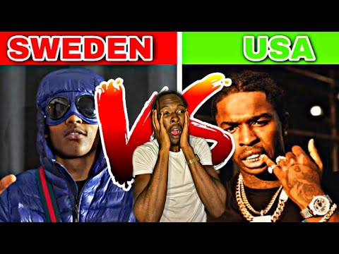 Swedish drill VS US drill FT.(KING VON, SHA EK, SICKAN) | AMERICAN REACTS TO SWEDISH RAP & NY DRILL