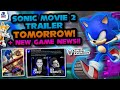 SONIC MOVIE 2 TRAILER COMING TOMMOROW + NEW SONIC GAME NEWS!! | Sonic/Game Awards 2021
