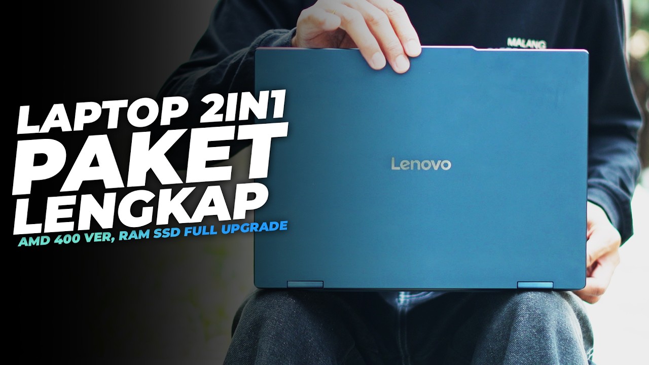 LAPTOP SEGMENTED! multidevice, Prosesor baru AMD, full ugprade | Lenovo IdeaPad 5 2in1 14AGP11 4UID