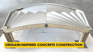 Podcast: Origami-inspired Concrete Construction