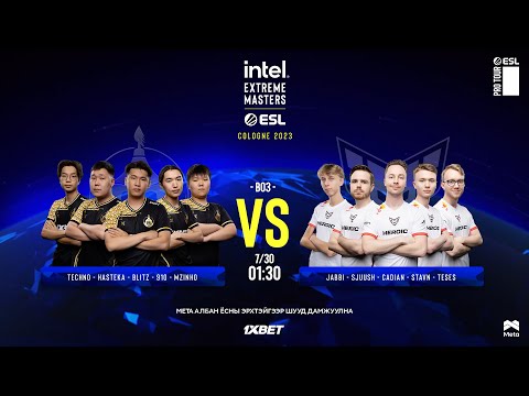MONGOLZ vs HEROIC - IEM Cologne 2023 - Group stage - MN cast