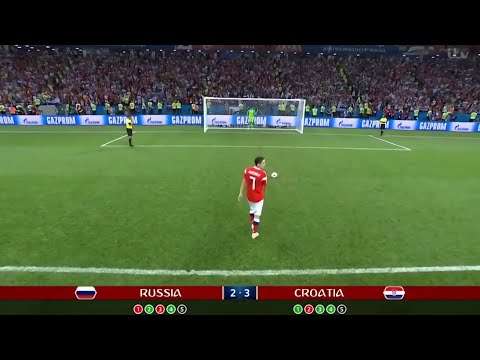 Croatia vs Russia 2018 | Historic Quarter-Final Penalty Battle