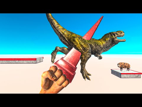 Who Can Jump The Deadly Spike Punch? ► Animal Revolt Battle Simulator