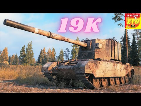 FV4005 Stage II 10K Damage 7 Frags 3 Mark & FV4005 - 9.5K (бабаха)  World of Tanks,WoT tank battle