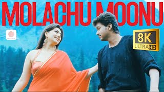 Download lagu Velayudham - Molachu Moonu 8K/4K Video Song | Vijay, Genelia | Vijay Antony mp3