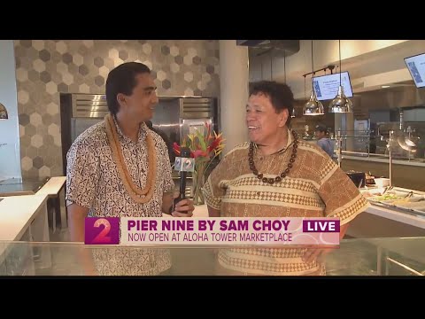 Chef Sam Choy abre seu novo local ao público na Aloha Tower