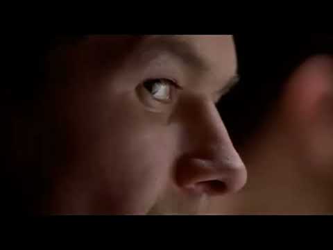 Trailer montage: glass exploding in the lamp store shootout, a hallmark Burwell action cue moment