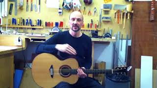 Video thumbnail for L.R. Baggs LB6 modification by Richard Heeres (Luthier)
