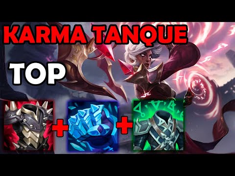 Karma Top Full Tanque vs Riven S11 League of Legends | Isrengiffo