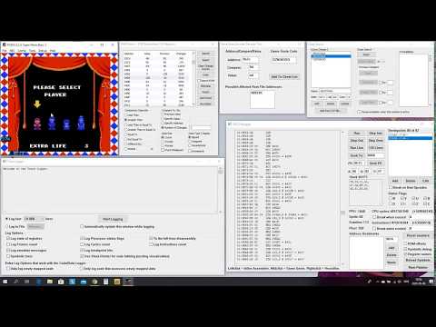 NES Game Genie Hacking: Super Mario Bros. 2 - Enemies Have Weird Speed (Used A Random Code).