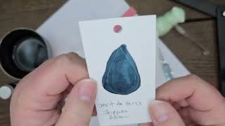 Vert De Gris Ink Review Jacques Herbin Fountain Pen Ink