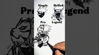 Download lagu How to draw Legend Kakashi Anbu || Naruto✨️#shorts #kakashi #howtodraw #anime #drawing #art mp3