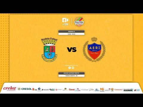 RODEIO FUTSAL X  REAL ITAQUI - GAUCHÃO 2023 | SÉRIE C (19/08/2023)