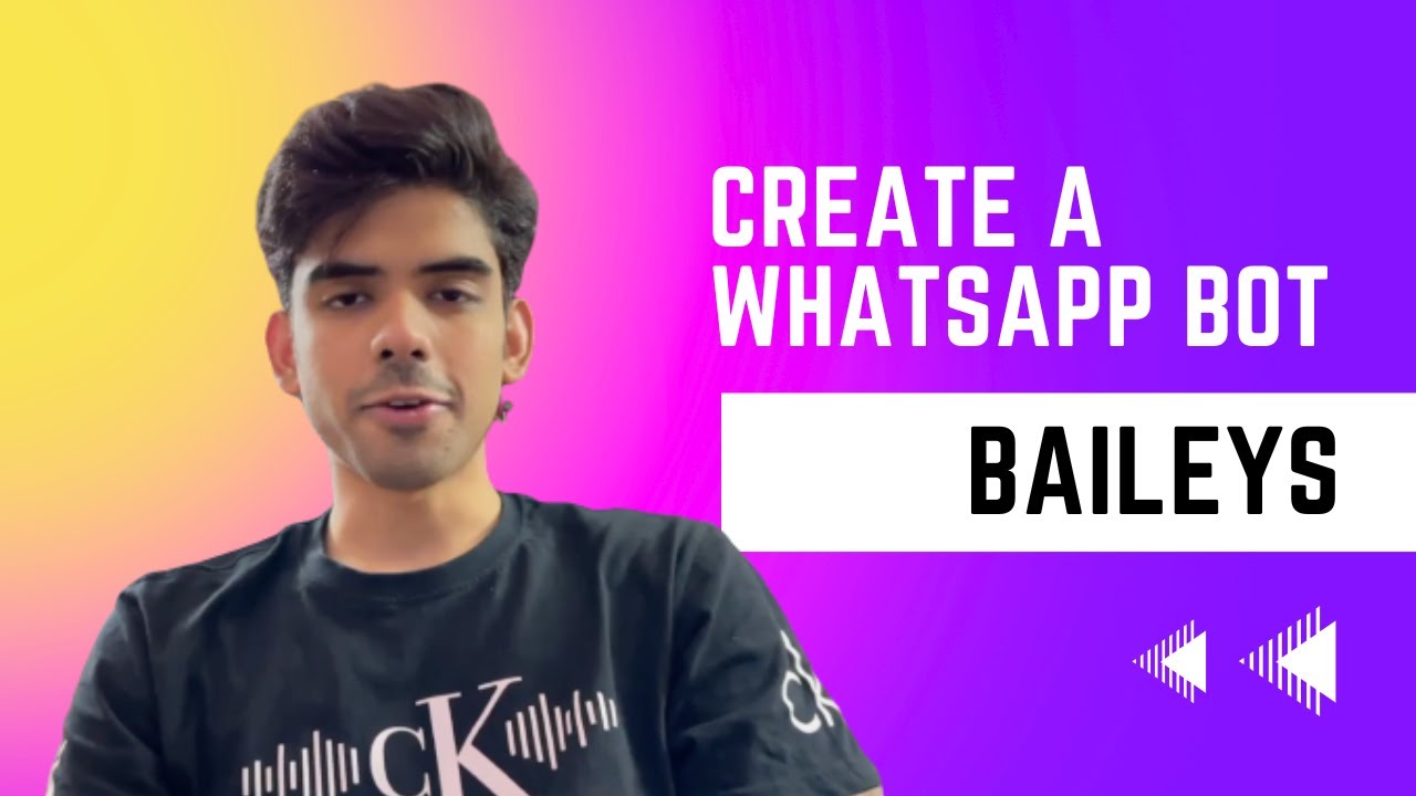 How To Make A Whatsapp Bot Using Baileys And Node Js