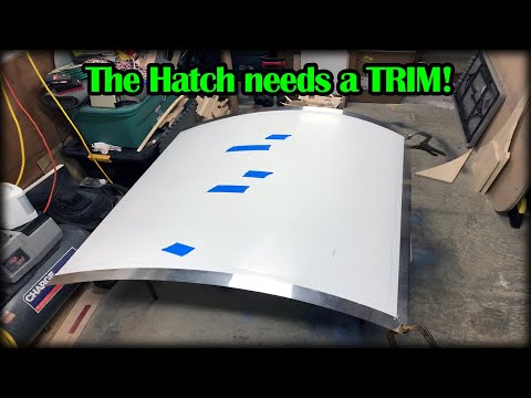 Let’s Build A Teardrop * Step-By-Step * - Part 40 (Galley Hatch Trim)