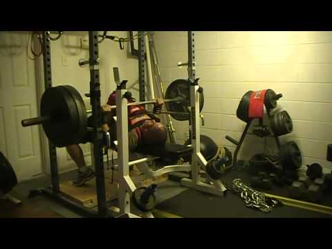 Bench Press Overload Training January 2nd; RPS 2014 Barno Classic Powerlifting Training - 1morerep