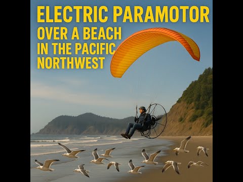 Electric Paramotor: PNW Chill flight UNCUT