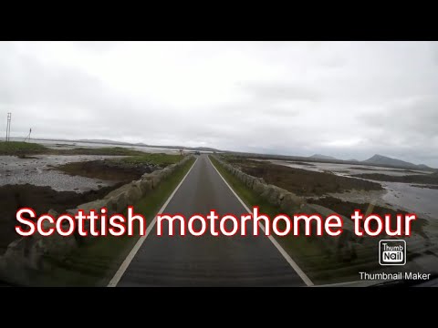 Scotland motorhome tour  (Part 11) NC500, Outer Hebrides to Kyle of Lochalsh