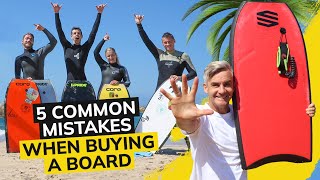5 Common Mistakes When Buying A Bodyboard - Bodyboard Holida