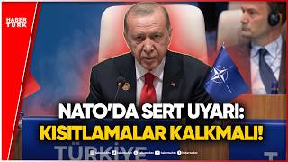 Cumhurbaşkanı Erdoğan NATO Zirvesi’nde Konuştu