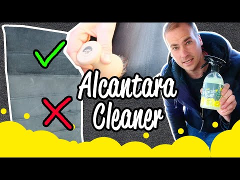 HQS Autopflege - Alcantara richtig REINIGEN mit dem DopeFibers AlcantaraCleaner