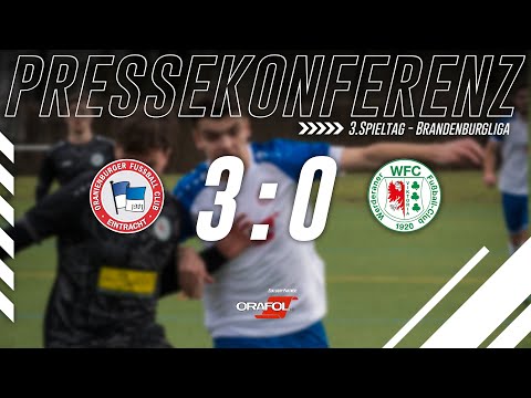 Pressekonferenz /// OFC vs. Werderaner FC Viktoria 1920 / Endstand 3:0