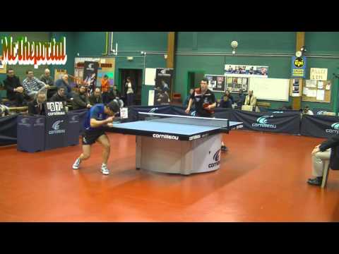 Table Tennis Pro A 2013/2014 - Enzo Angles Vs Kalinikos Kreanga - (Angles Camera)