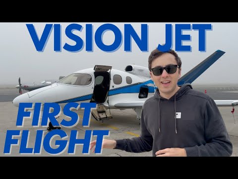PRIVATE JET THAT LANDS ITSELF - Cirrus Vision Jet First Flight