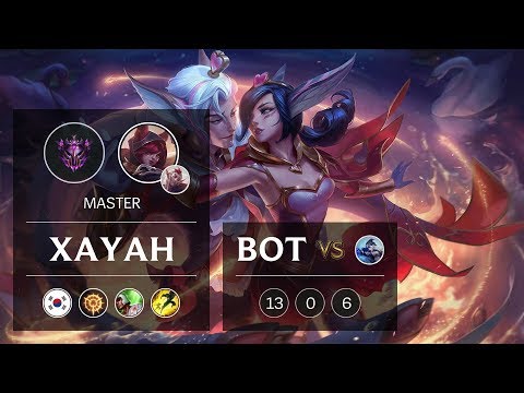 Xayah ADC vs Ashe - KR Master Patch 9.5