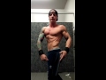 5'6 150 lbs mens physique posing practice