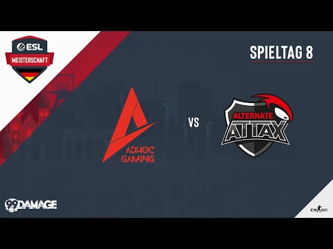 CS:GO - ALTERNATE aTTaX vs ad hoc gaming - ESL Wintermeisterschaft 2019 - Spieltag 8
