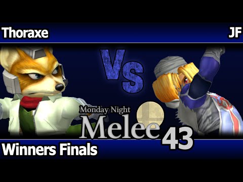 MNM 43 Melee - Thoraxe (Fox) vs JF (Sheik) - Winners Finals