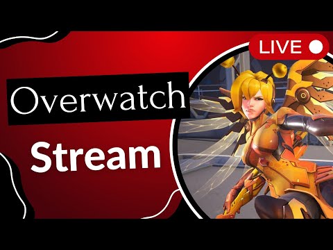 Mercy Honey Bee Skin! Overwatch Stream  | Deutsch