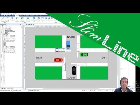 Utilizzare SlimLine -  Gestione di un semaforo