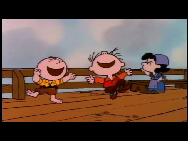 Mayflower Voyage Charlie Brown