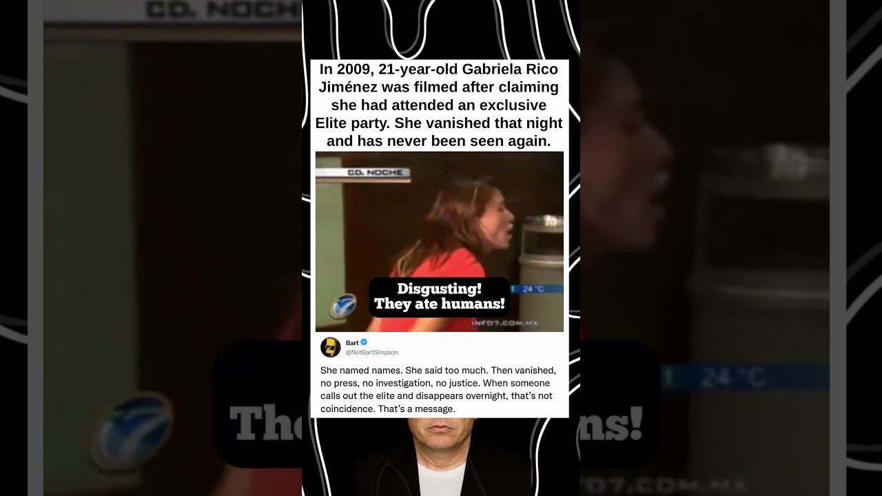 In 2009, 21 year old Gabriela Rico Jiménez was filmed after claiming she had attended an exclusive