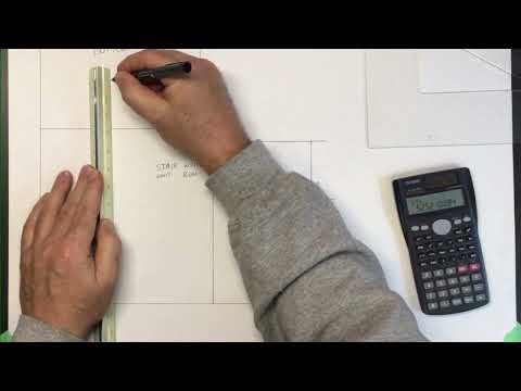 Winder Stair Layout - To scale