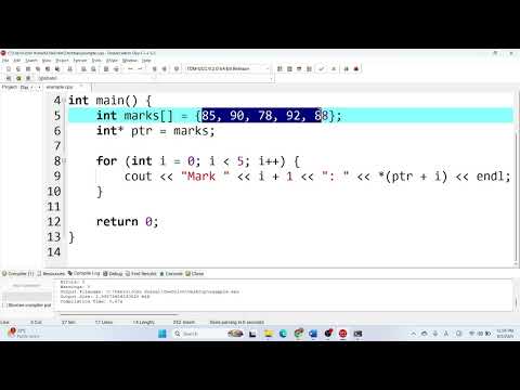 43 Traversing Array Using Pointers